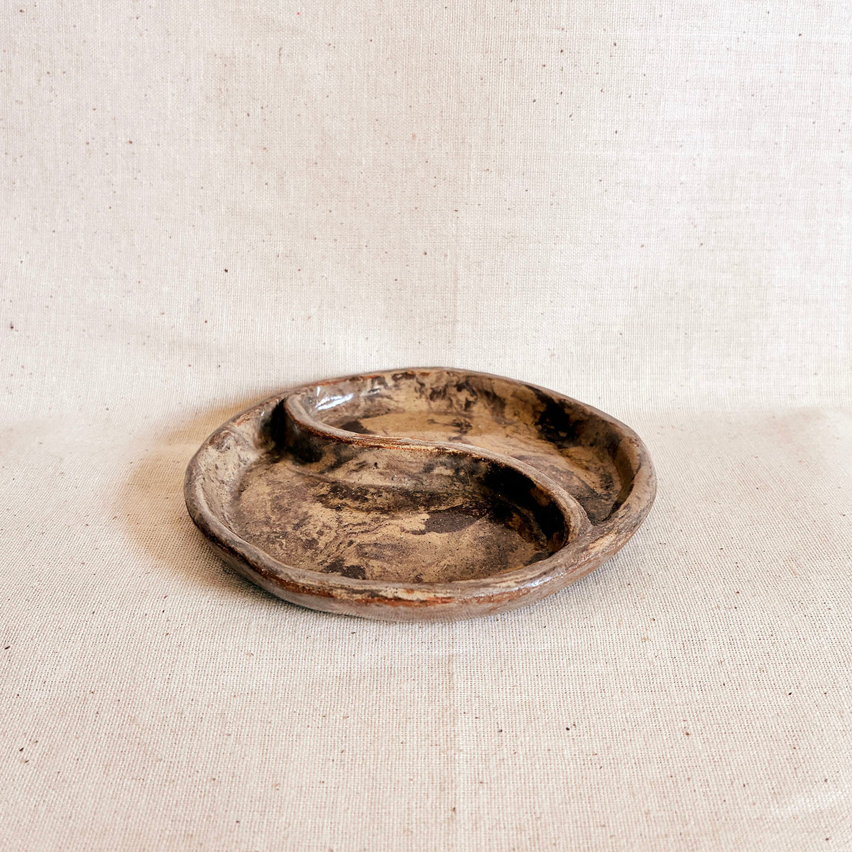 Trinket Dish: Yin Yang Swirl