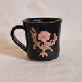 Diner Mug: Block Print Poppy