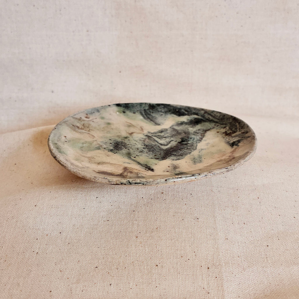 Baby Plate: Marble