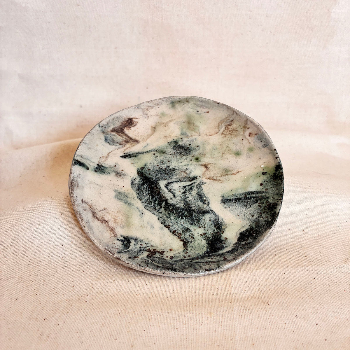 Baby Plate: Marble
