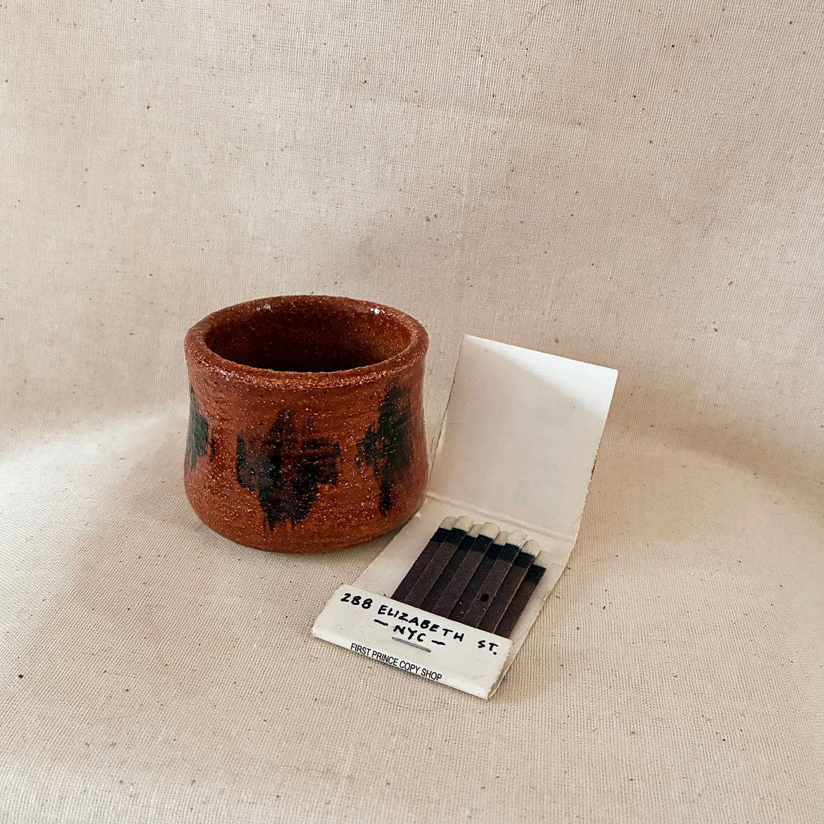 Match Pot: ikat