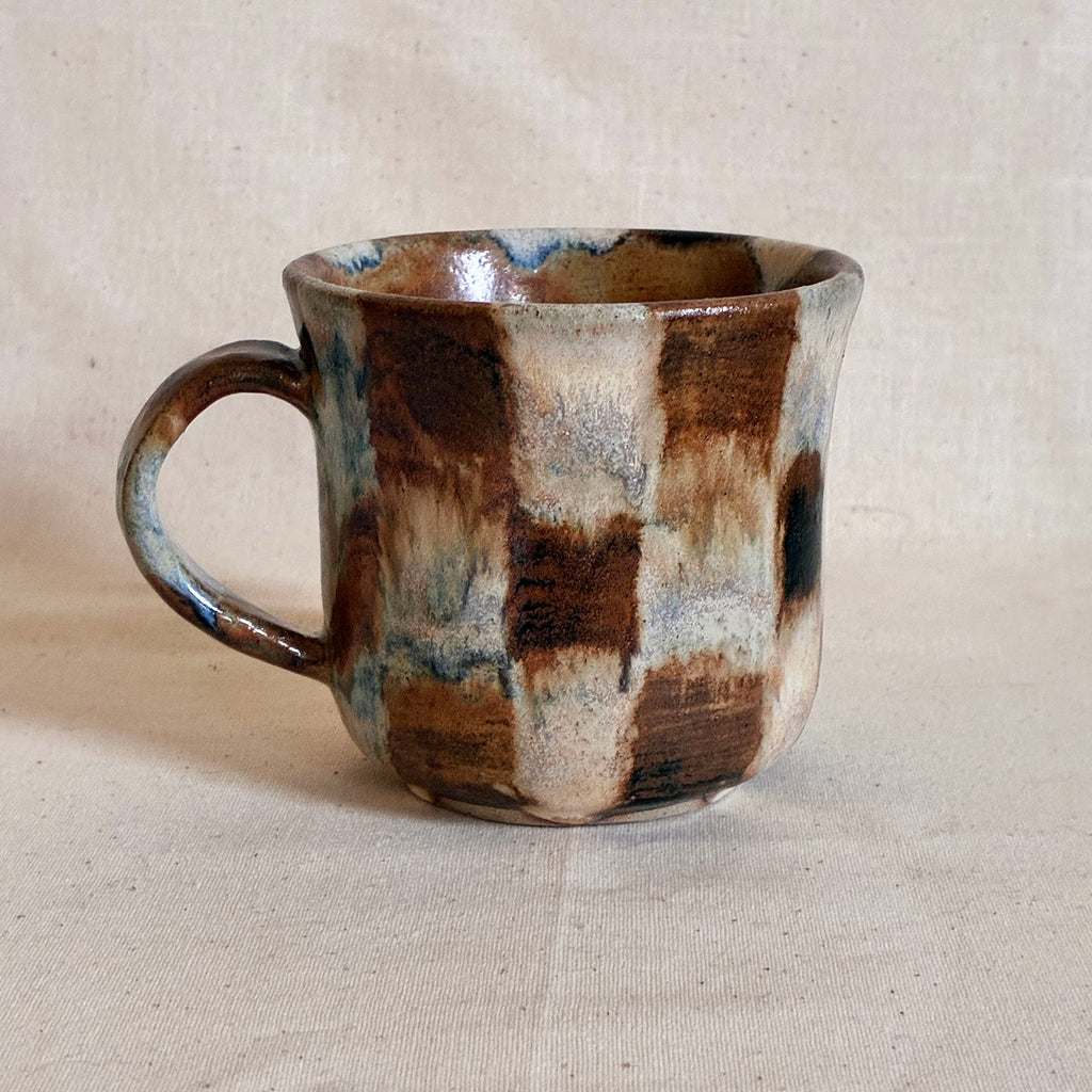 Cauldron Mug: Melted Ikat