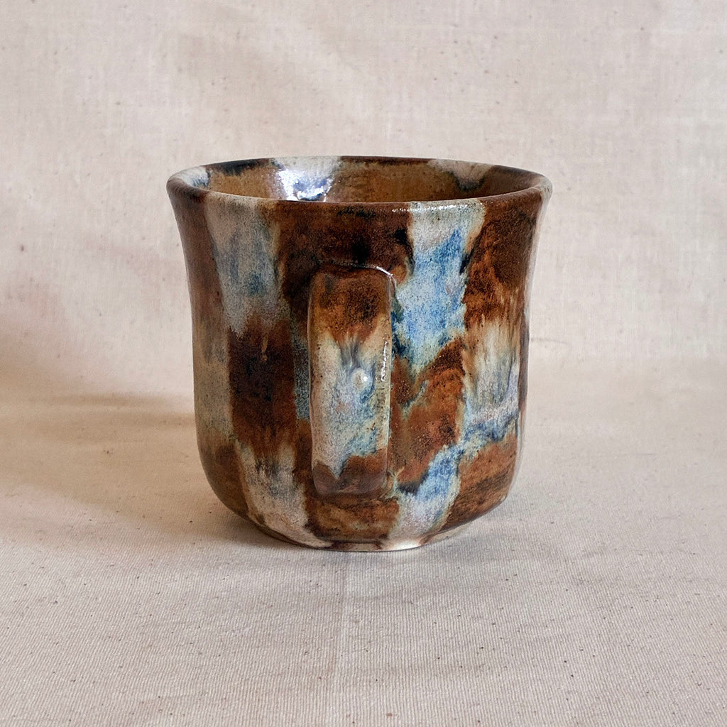 Cauldron Mug: Melted Ikat