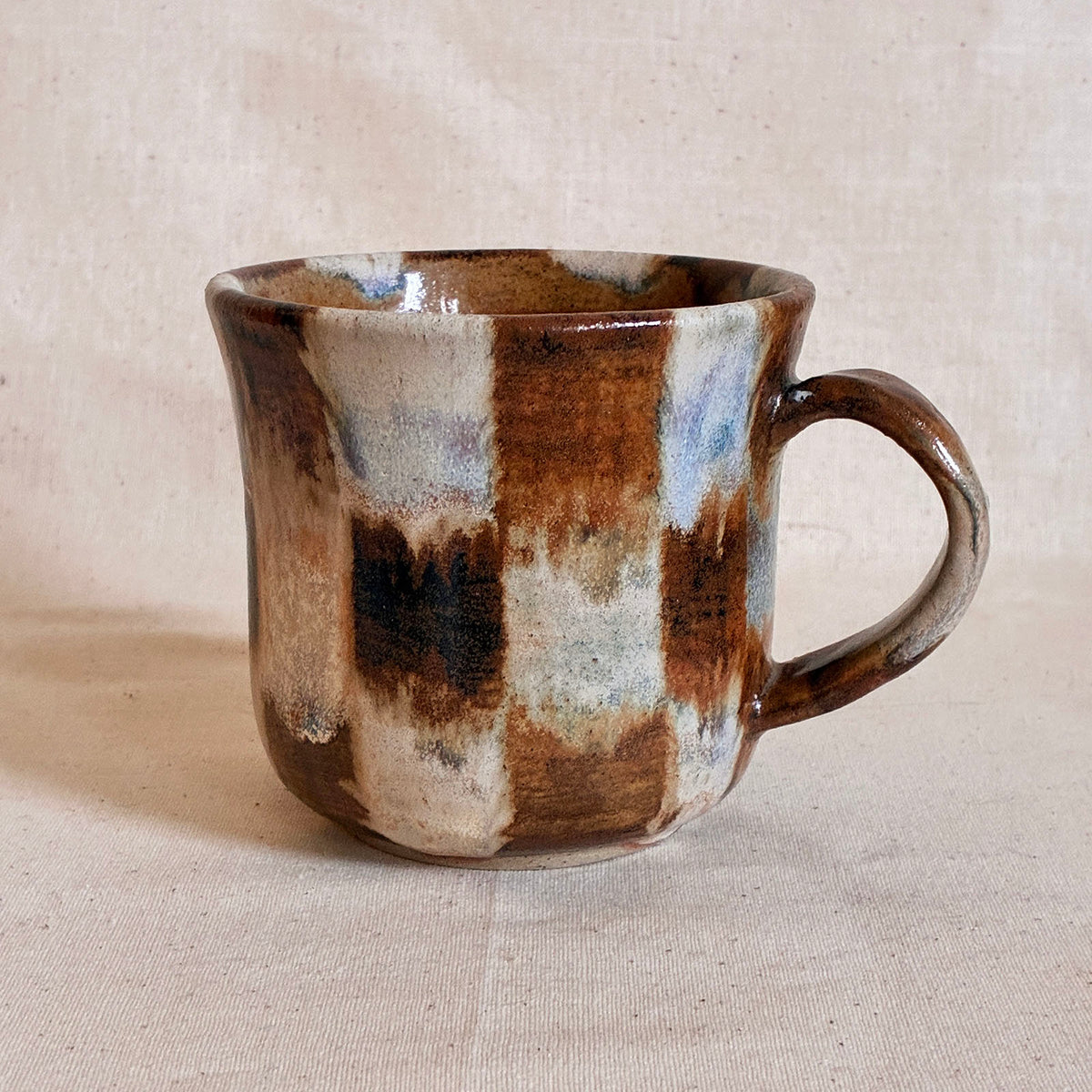 Cauldron Mug: Melted Ikat