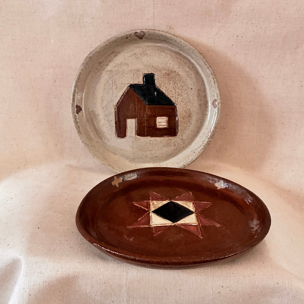 Rimmed Small Plates: Patchwork