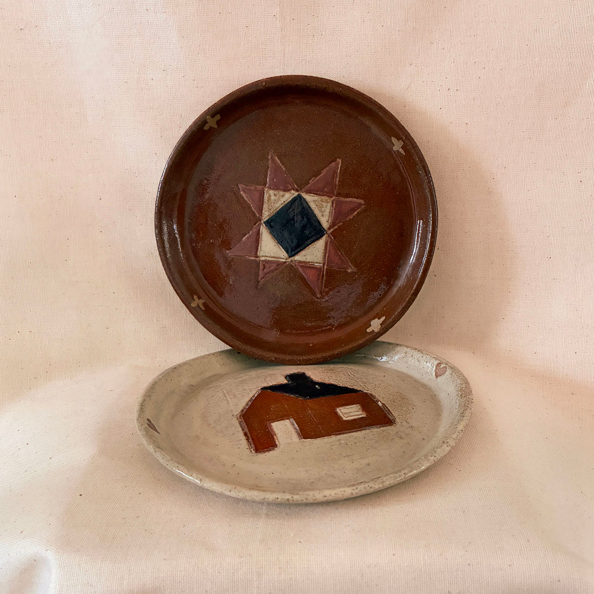 Rimmed Small Plates: Patchwork