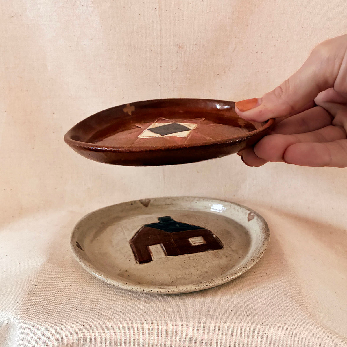 Rimmed Small Plates: Patchwork